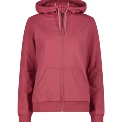 Damen Stretch Fleece Hoodie Jacke