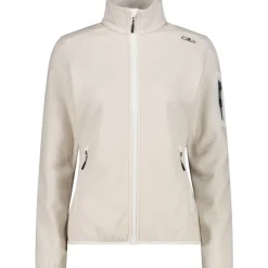 Damen Strick Fleece Jacke
