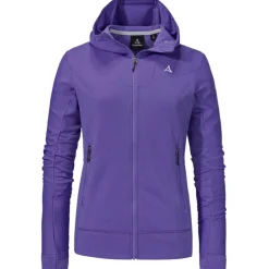 Damen Style Blaueis Hoodie Jacke