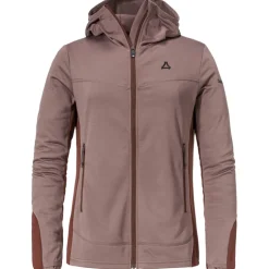 Damen Style Milagle Fleece Hoodie Jacke