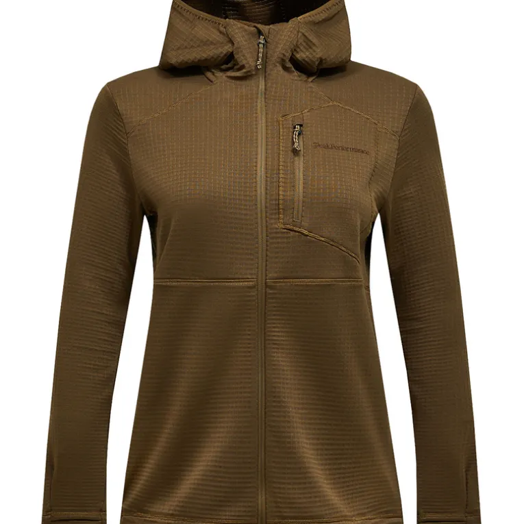 Damen Trail Polartec Hoodie Jacke