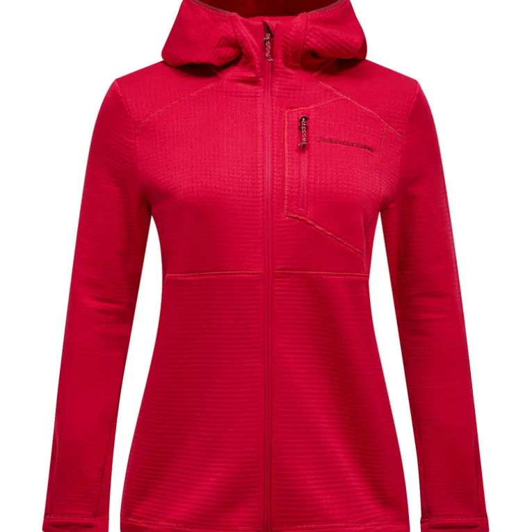 Damen Trail Polartec Hoodie Jacke