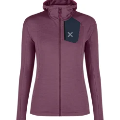Damen Vertigo Power Grid Hooded Jacke