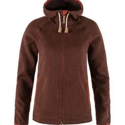 Damen Övik Fleece Hoodie Jacke