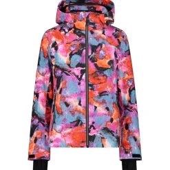 Damen Zip Hoodie Jacke