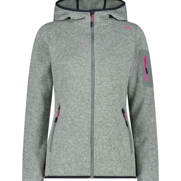 Damen Zip Hoodie Jacke