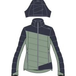 Damen Zip Hoodie Jacke