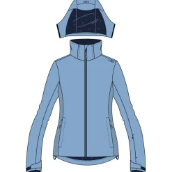 Damen Zip Hoodie Jacke