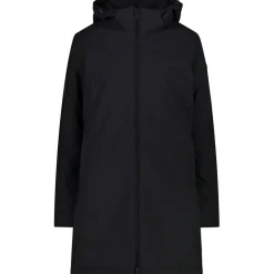 Damen Zip Hoodie Mantel