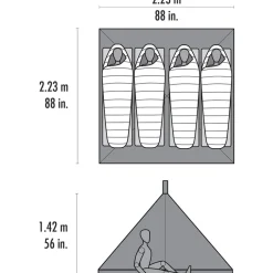 Front Range Mesh Insert Zelt