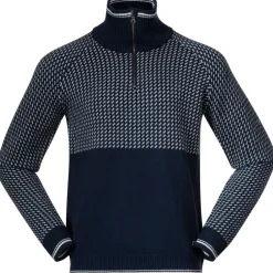 Herren Alvdal Wool Half Zip Pullover
