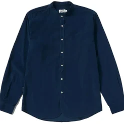 Herren Babycord Japan Mao Hemd