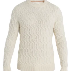 Herren Cable Knit Crewe Pullover