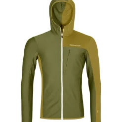 Herren Fleece Light Grid Hoodie Jacke
