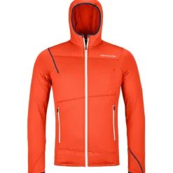 Herren Fleece Light Hoodie Jacke