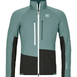 Herren Fleece Rib Jacke