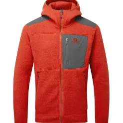 Herren Highpile Hoodie Jacke