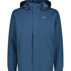 Herren Hoodie Button Rain Jacke
