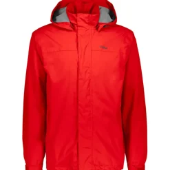 Herren Hoodie Button Rain Jacke