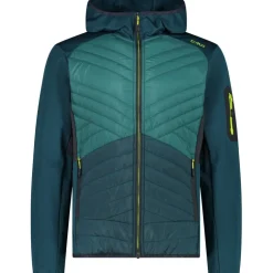 Herren Hybrid Hoodie Jacke