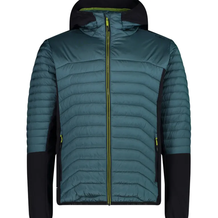 Herren Hybrid Hoodie Jacke