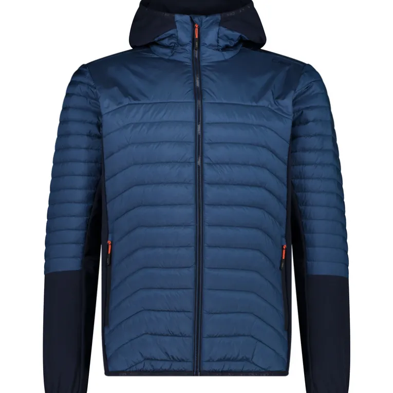 Herren Hybrid Hoodie Jacke