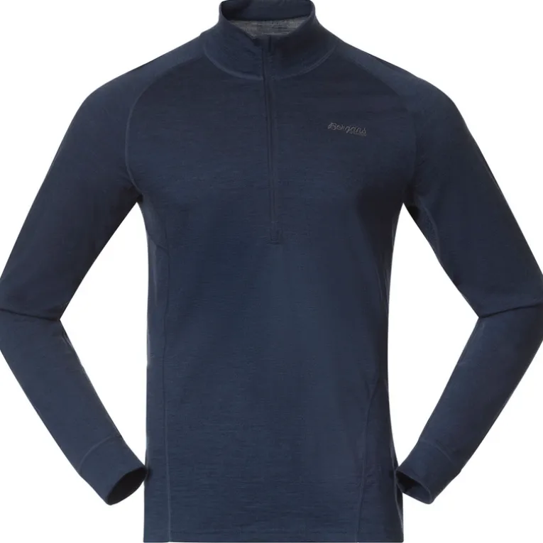 Herren Inner:Pure Merino Half Zip Longsleeve