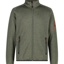 Herren Knitted Fleece Jacke