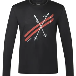 Herren Kryssede Ski Longsleeve