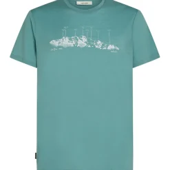 Herren Merino 150 Tech Lite The Peaks T-Shirt