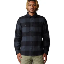 Herren Plusher Hemd