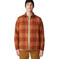 Herren Plusher Hemd