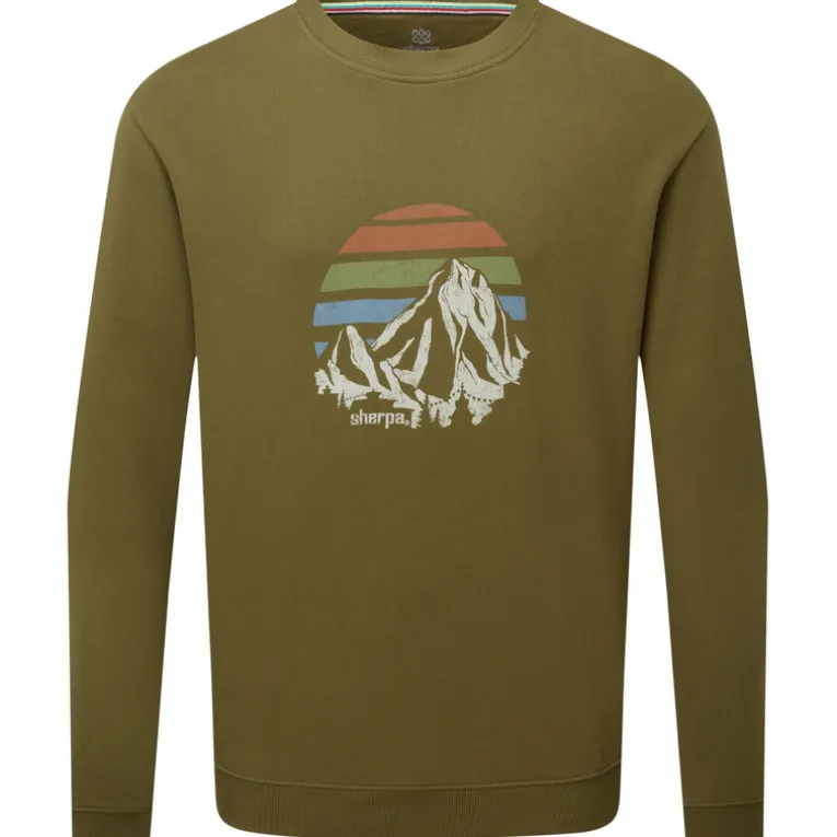 Herren Pokhara Sunset Crew Pullover