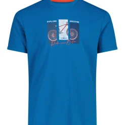 Herren Print Funktions T-Shirt