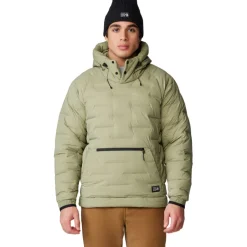 Herren Stretchdown Popover Hoodie