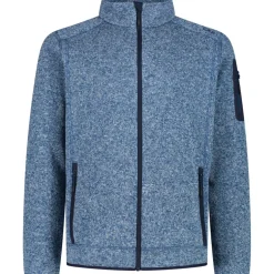 Herren Strick Fleece Jacke