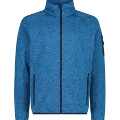 Herren Strick Fleece Jacke