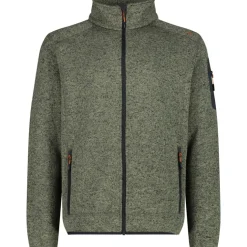 Herren Strick Fleece Jacke