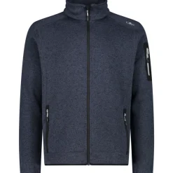 Herren Strick Fleece Jacke