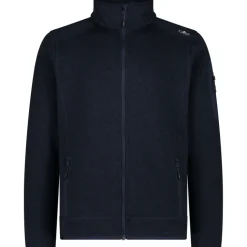 Herren Strick Fleece Jacke