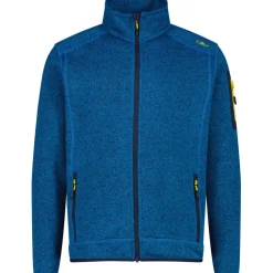 Herren Strick Fleece Jacke
