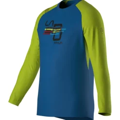 Herren Stripe Cube Longsleeve