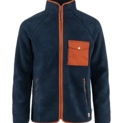 Herren Vardag Pile Fleece Jacke