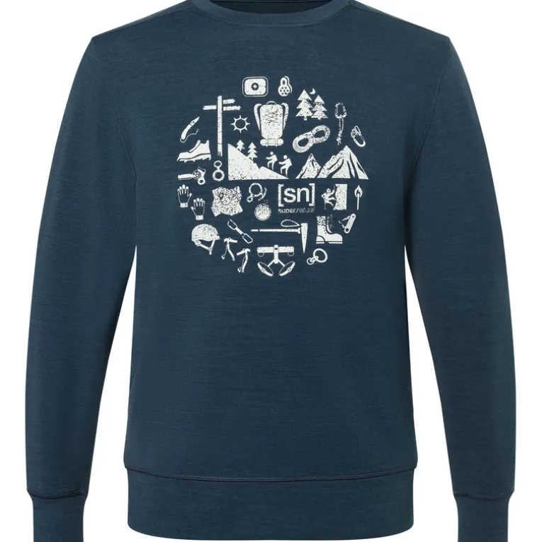 Herren Well Equipped Crew Pullover