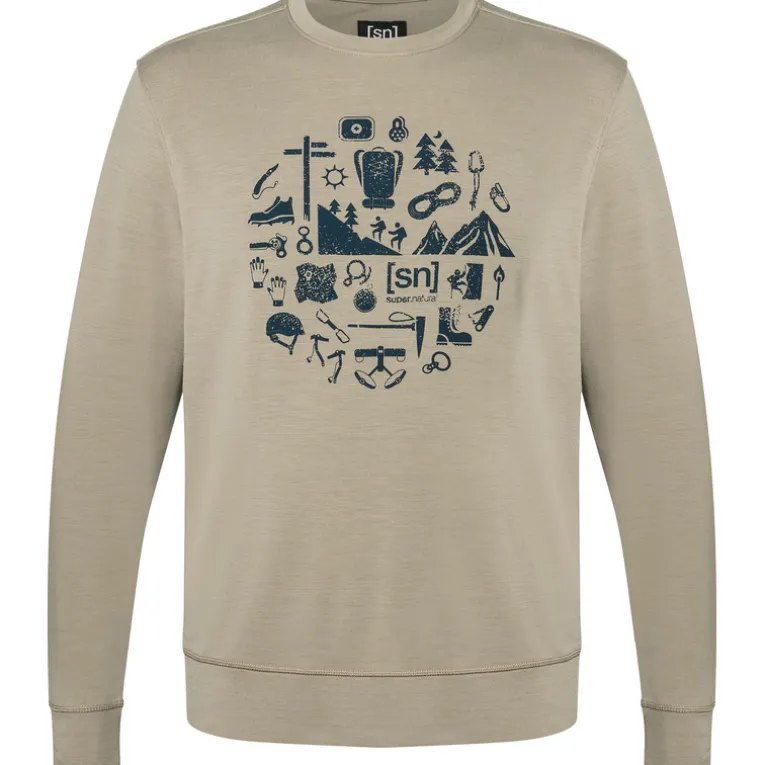 Herren Well Equipped Crew Pullover