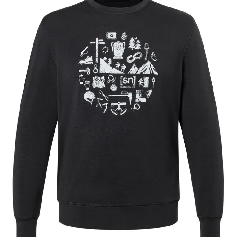 Herren Well Equipped Crew Pullover