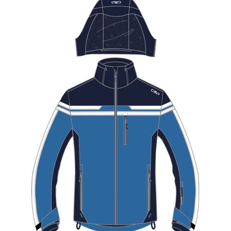 Herren Zip Hoodie Jacke