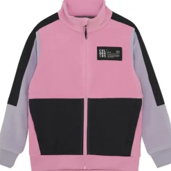 Kinder Colorblock Fleece Jacke