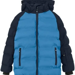Kinder Contrast Ski Jacke