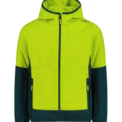 Kinder Hybrid Hoodie Jacke
